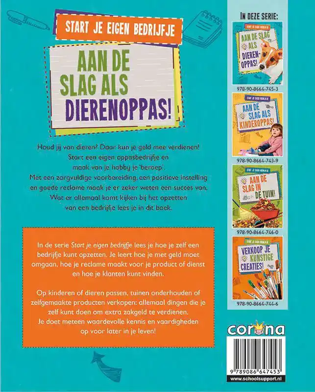 AAN DE SLAG ALS DIERENOPPAS!