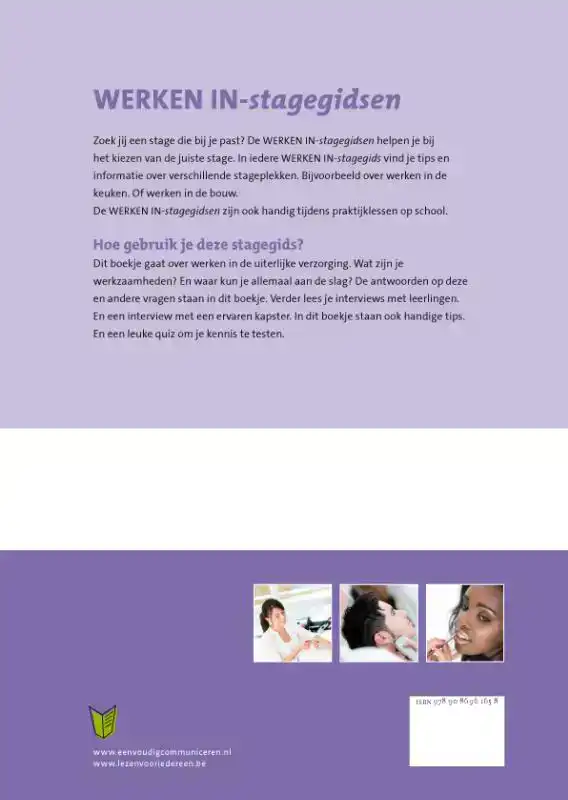 WERKEN IN DE UITERLIJKE VERZORGING