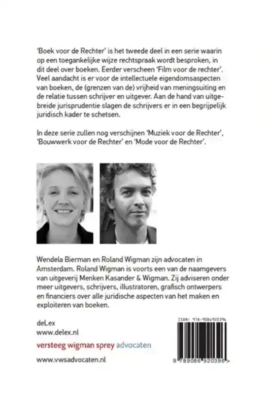 BOEK VOOR DE RECHTER