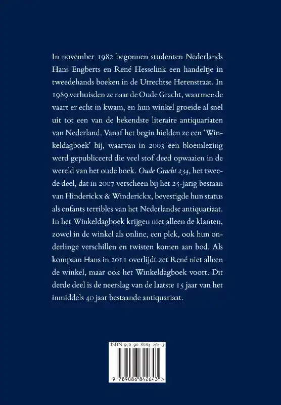 WINKELDAGBOEK 2007-2022