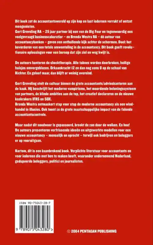 ONTHULLINGEN OVER ACCOUNTANTS