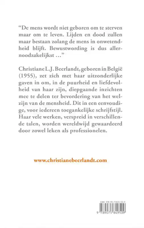 LEVENSFILOSOFIE VOOR EEN GELUKKIG EN GEZOND BESTAAN