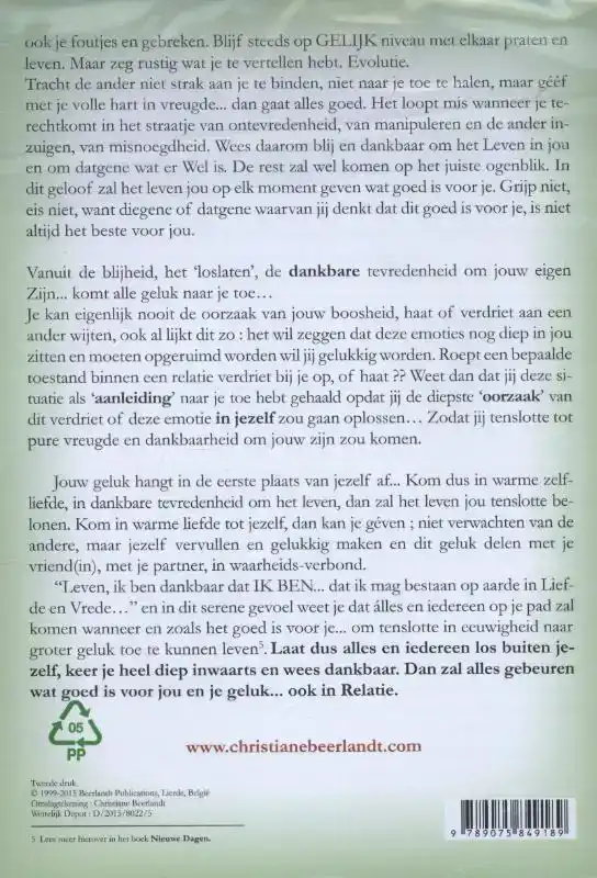 LEVEN IN RELATIE, IN LIEFDE EN GELUK...