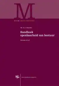 HANDBOEK OPENBAARHEID VAN BESTUUR