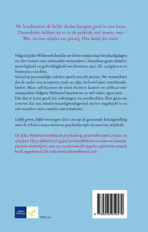 LIEFDE GEVEN, LIEFDE ONTVANGEN