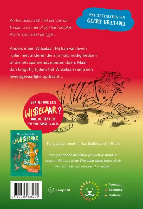 OOG IN OOG MET EEN TIJGER