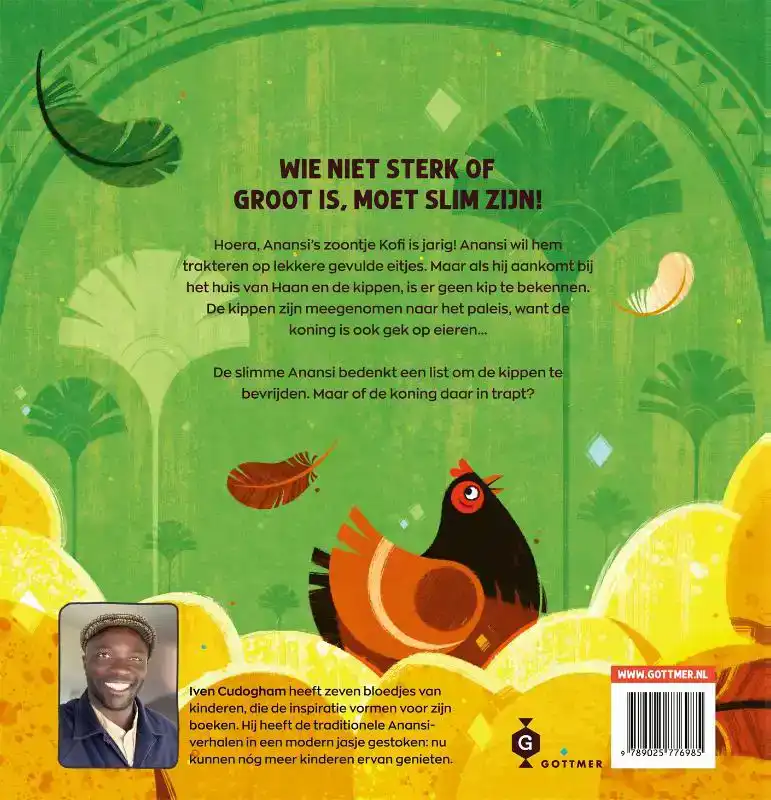 ANANSI DE SPIN EN DE EIEREN VOOR DE KONING