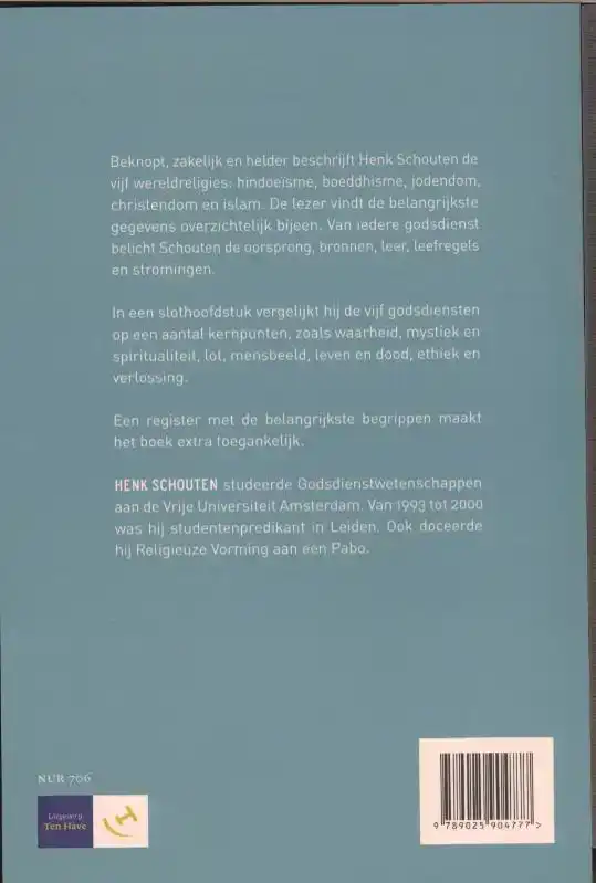 DE VIJF RELIGIES VAN DE WERELD