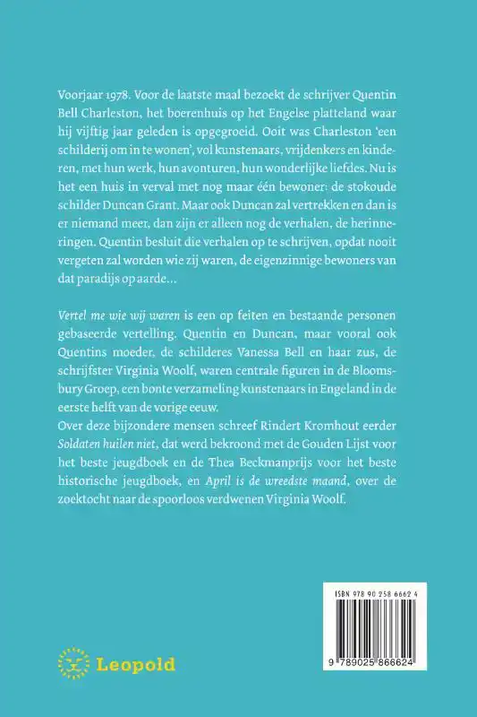 VERTEL ME WIE WIJ WAREN