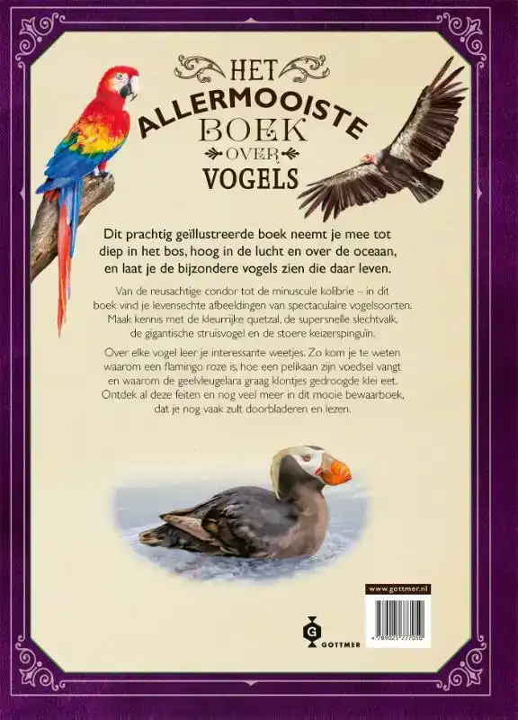 HET ALLERMOOISTE BOEK OVER VOGELS