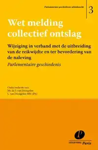 WET MELDING COLLECTIEF ONTSLAG