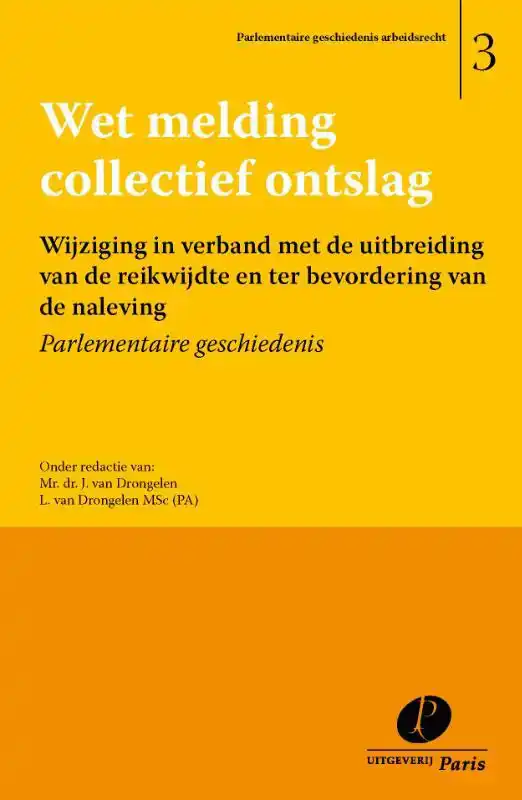 WET MELDING COLLECTIEF ONTSLAG