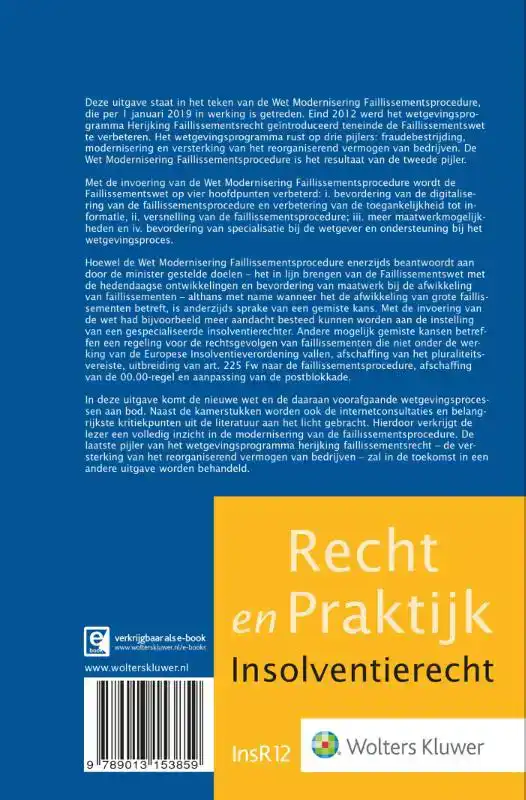 DE HERIJKING VAN HET FAILLISSEMENTSRECHT-DE PIJLER MODERNISE