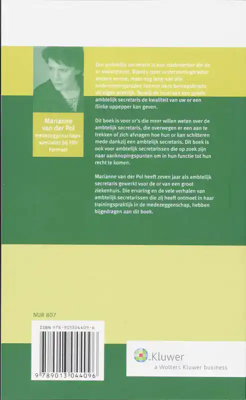 OR EN DE AMBTELIJKE SECRETARIS