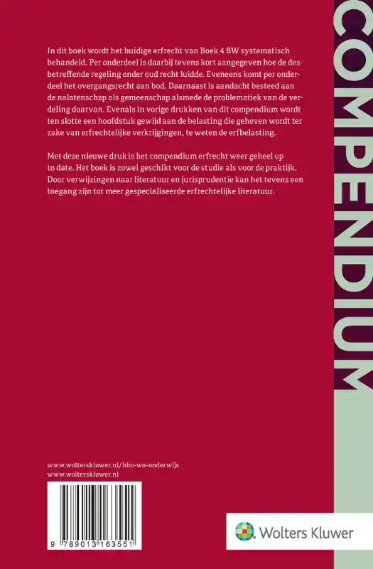 COMPENDIUM ERFRECHT