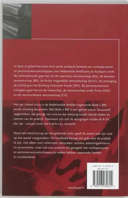RECHTSPERSONEN EN PERSONENVENNOOTSCHAPPEN NAAR NEDERLANDS EN