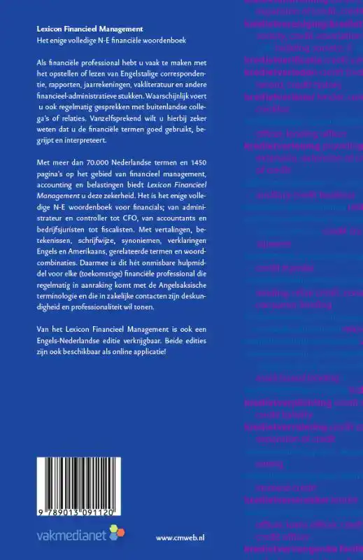 LEXICON FINANCIEEL MANAGEMENT NEDERLANDS-ENGELS