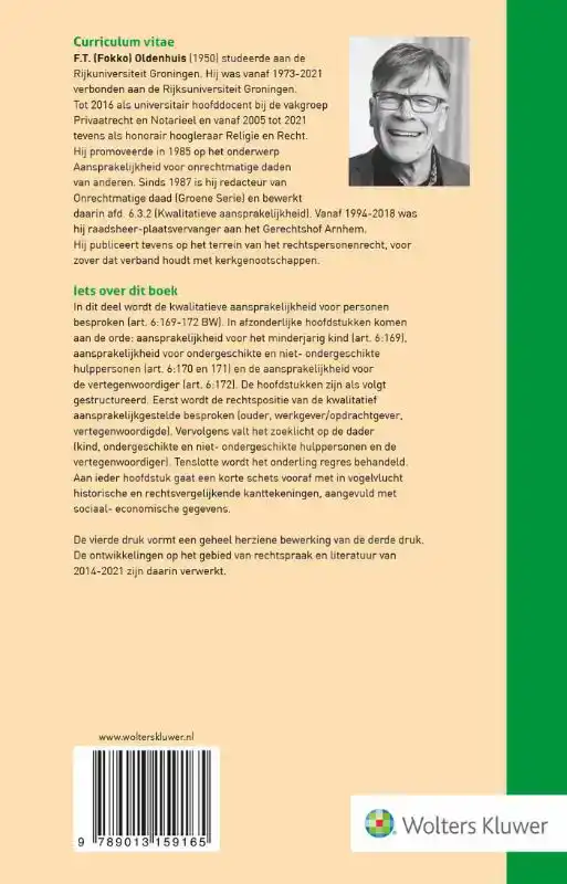 ONRECHTMATIGE DAAD: AANSPRAKELIJKHEID VOOR PERSONEN
