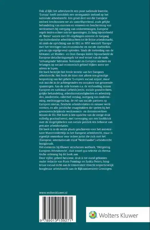 EUROPEES ARBEIDSRECHT