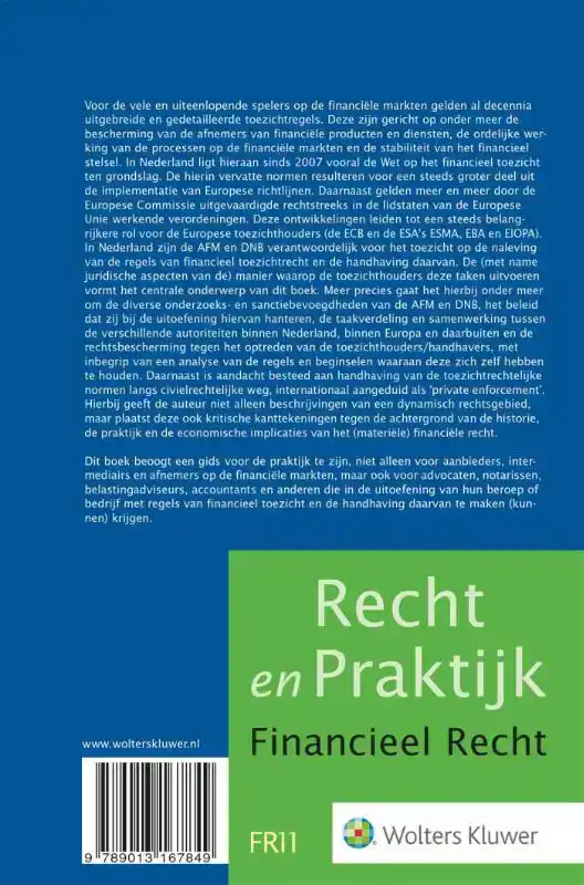 HANDHAVING IN DE FINANCIELE SECTOR