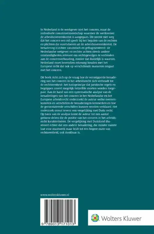 WERKGEVERSCHAP IN CONCERNVERBAND
