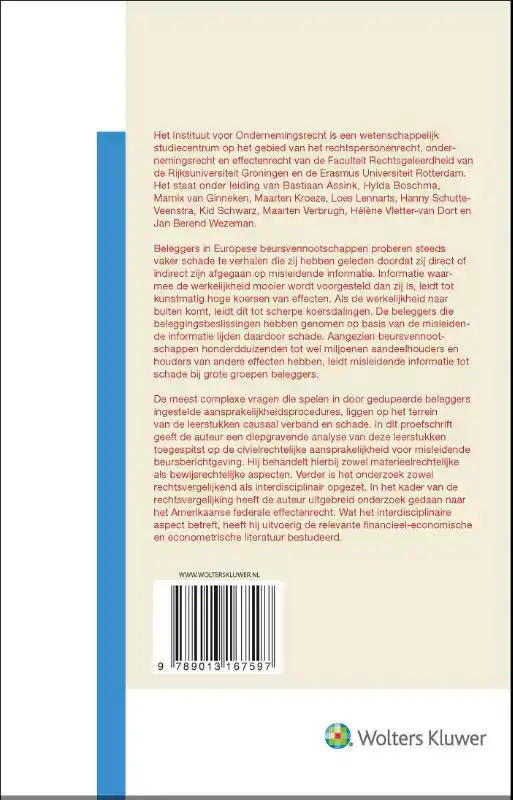 MISLEIDENDE BEURSBERICHTEN