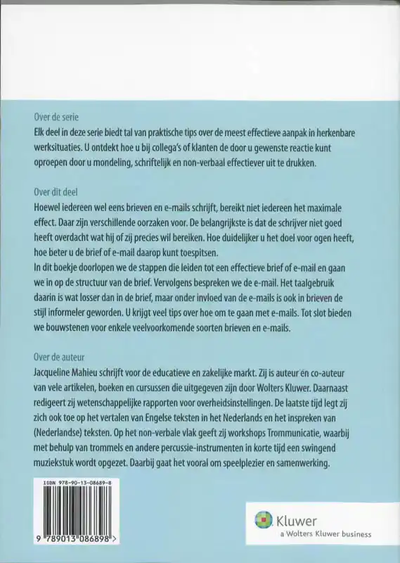 ZAKELIJKE BRIEVEN EN E-MAILS SCHRIJVEN