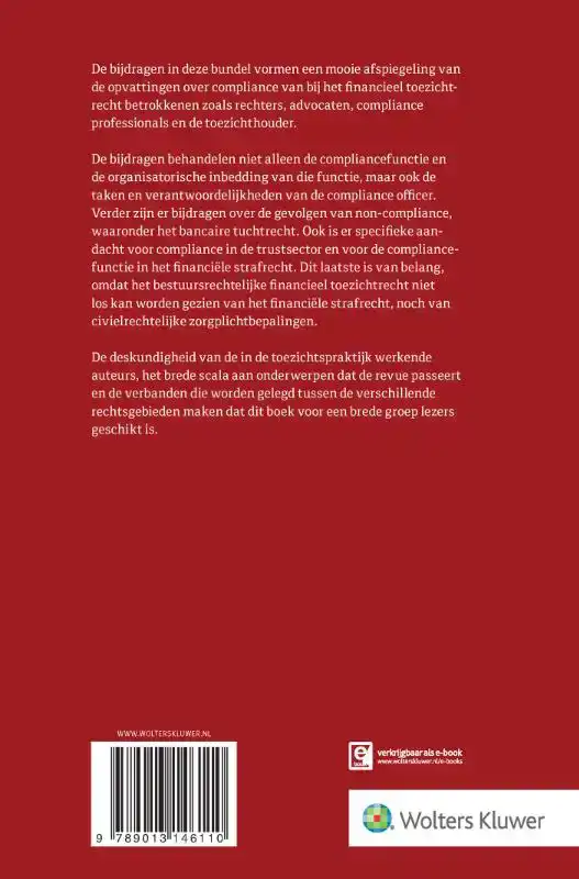 COMPLIANCE IN HET FINANCIEEL TOEZICHTRECHT