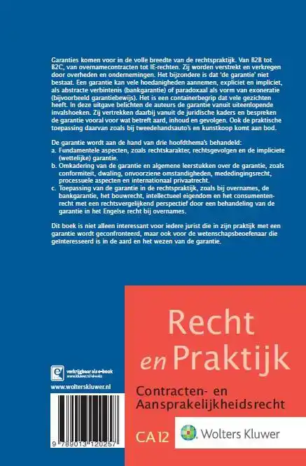GARANTIES IN DE RECHTSPRAKTIJK