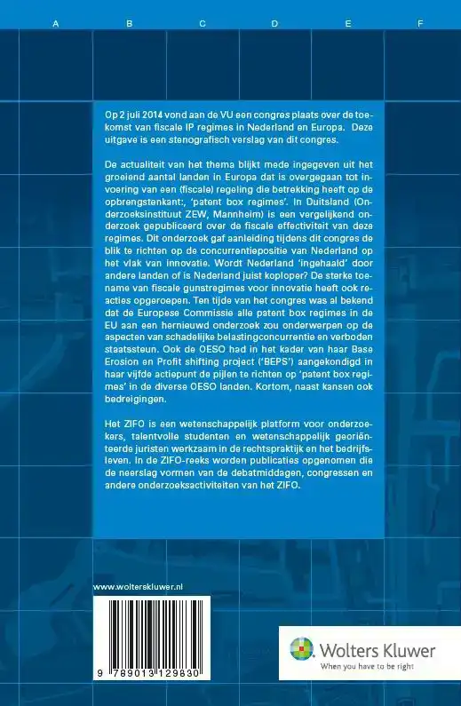 DE TOEKOMST VAN IP-REGIMES IN NEDERLAND EN EUROPA