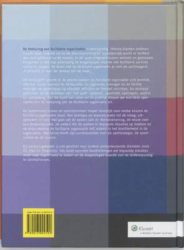 DE BESTURING VAN FACILITAIRE ORGANISATIES