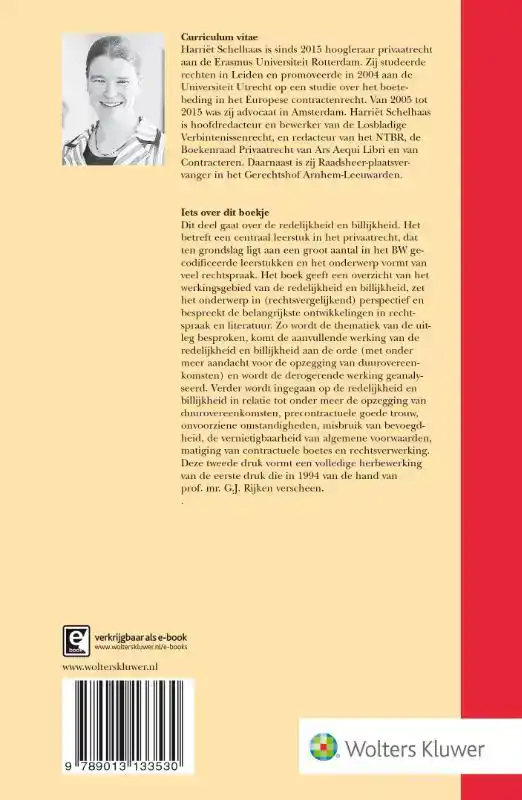 REDELIJKHEID EN BILLIJKHEID