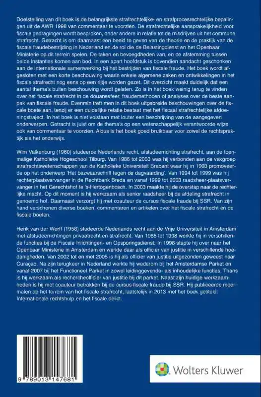 FISCAAL STRAF- EN STRAFPROCESRECHT
