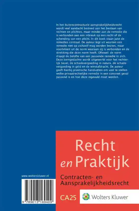 RECHT, PLICHT, REMEDIE