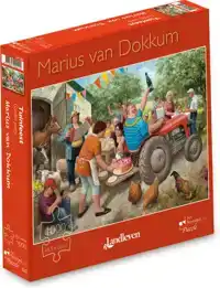 MARIUS VAN DOKKUM - TUINFEEST - PUZZEL 1000 STUKJES