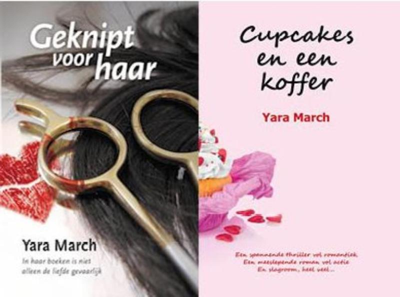 GEKNIPT VOOR HAAR / CUPCAKES EN EEN KOFFER