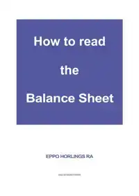 HOW TO READ THE BALANCE SHEET