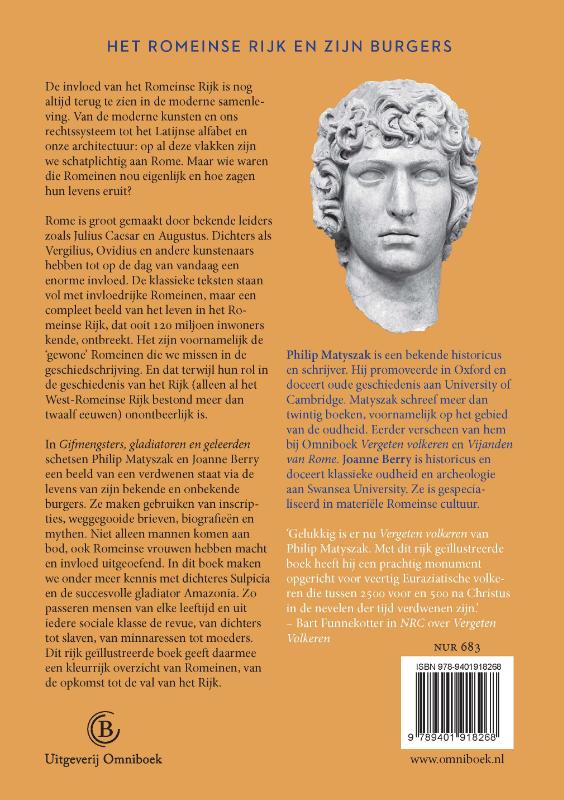 GIFMENGSTERS, GLADIATOREN EN GELEERDEN
