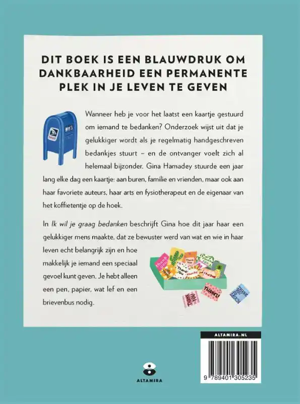 IK WIL JE GRAAG BEDANKEN