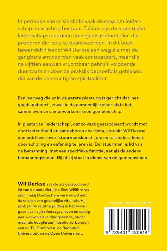 BENEDICTIJNSE STUURMANSKUNST