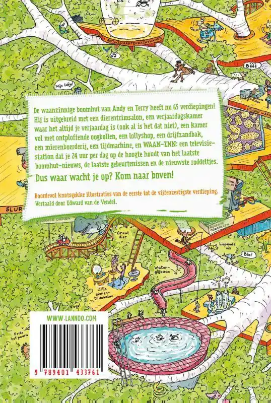 DE WAANZINNIGE BOOMHUT VAN 65 VERDIEPINGEN