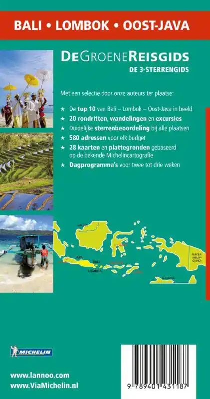 DE GROENE REISGIDS - BALI/LOMBOK/OOST-JAVA