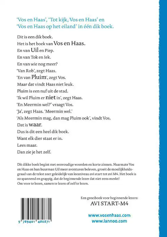 HET DIKKE BOEK VAN VOS EN HAAS