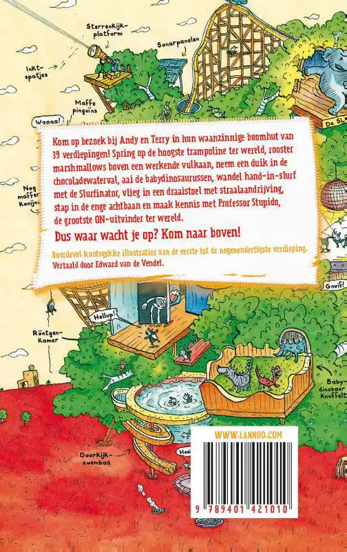 DE WAANZINNIGE BOOMHUT VAN 39 VERDIEPINGEN