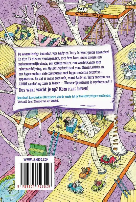 DE WAANZINNIGE BOOMHUT VAN 52 VERDIEPINGEN