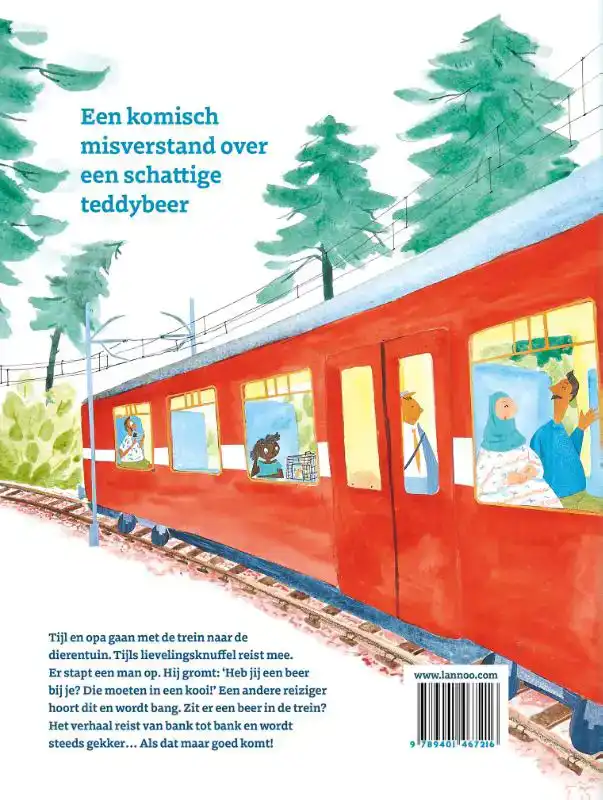ER ZIT EEN BEER IN DE TREIN