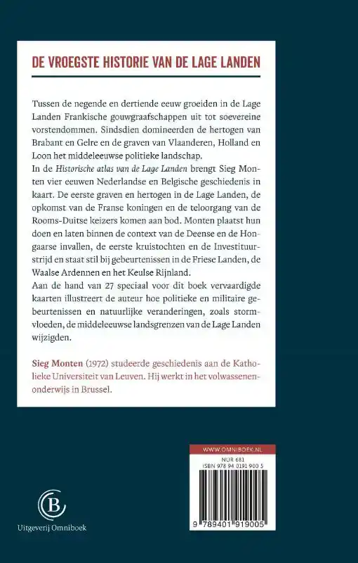 HISTORISCHE ATLAS VAN DE LAGE LANDEN