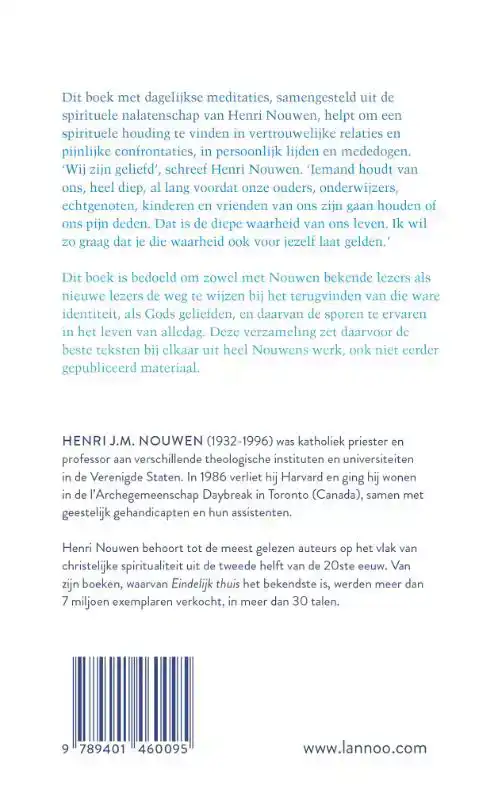 365 MEDITATIES VAN HENRI NOUWEN