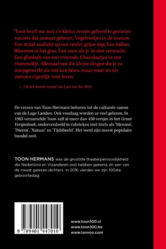 GROOT VERSJESBOEK