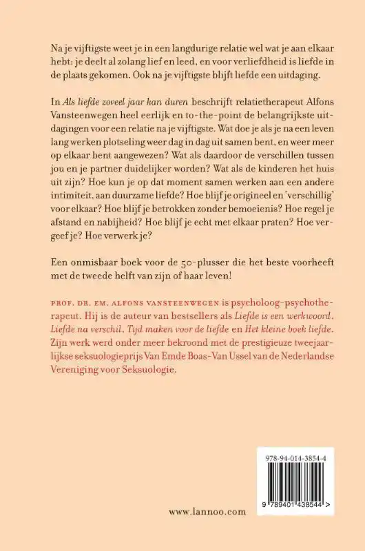 ALS LIEFDE ZOVEEL JAAR KAN DUREN